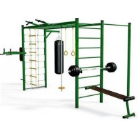 Тренажер для вулиці з рукоходом і турніком